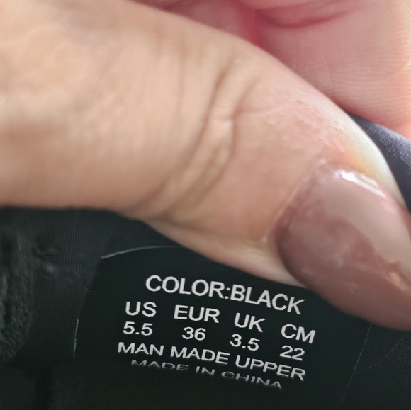 Snibbs Spaceclouds 2.0 Women's Black Athletic Casual Snaker size 5.5 - Picture 11 of 11